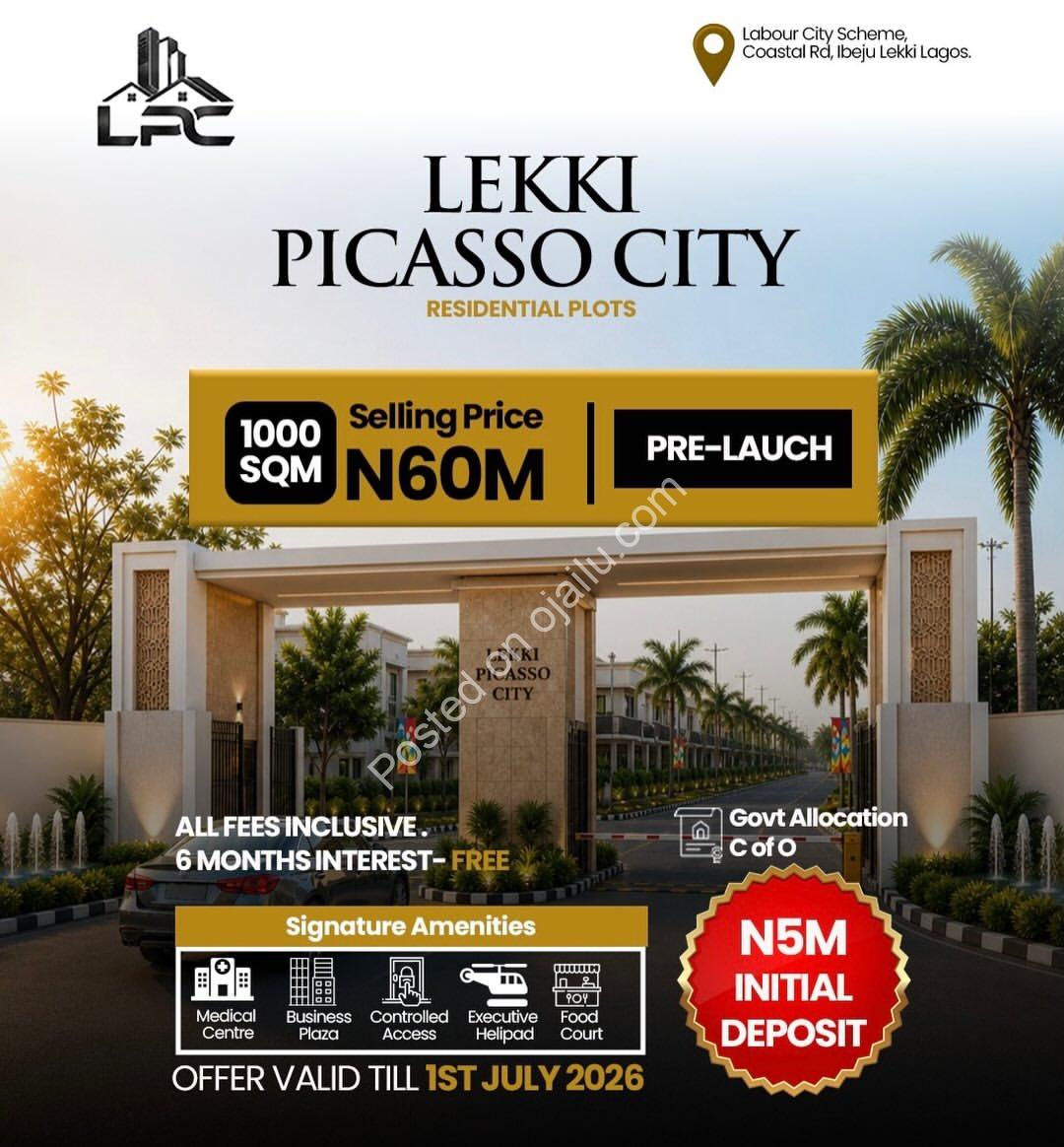 **Secure Your Future on Lagos’ Next Gold Coast – From ₦21M**