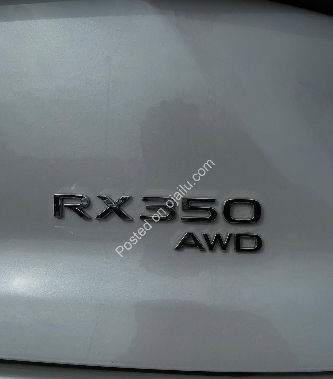 2026 Lexus RX350 AWD – Panoramic Luxury