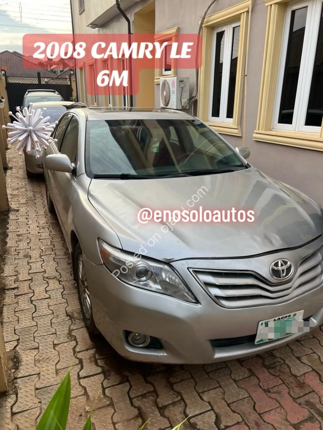 Fast Deal! 2008 Camry LE, First Body, Perfect AC – 6M ✅