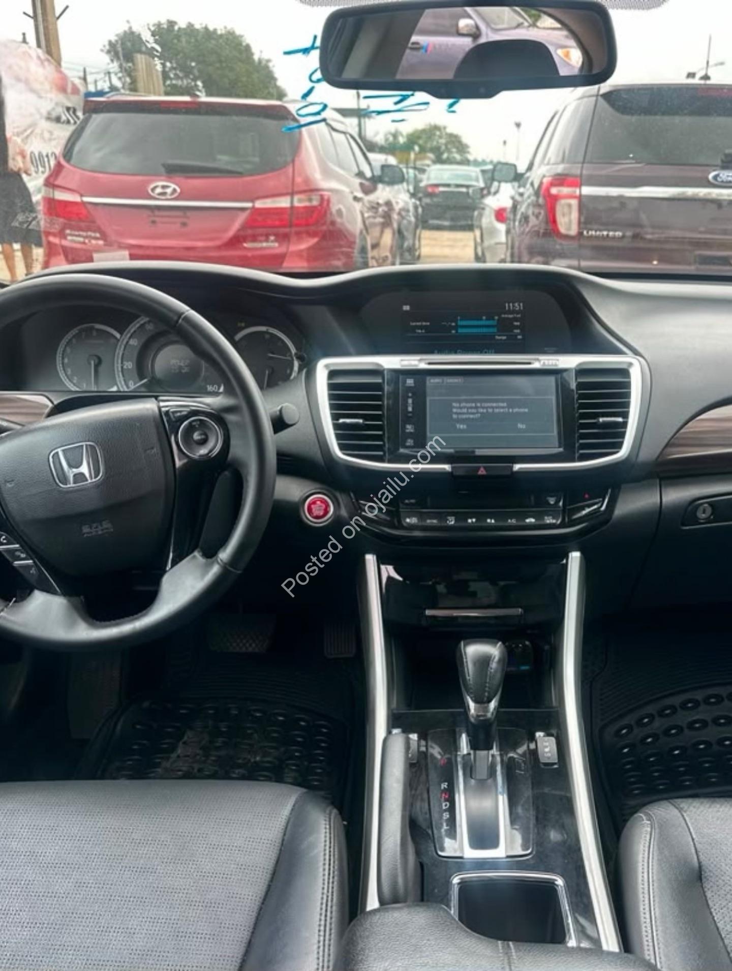2017 Honda Accord • Direct Belgium • Black   ₦19M