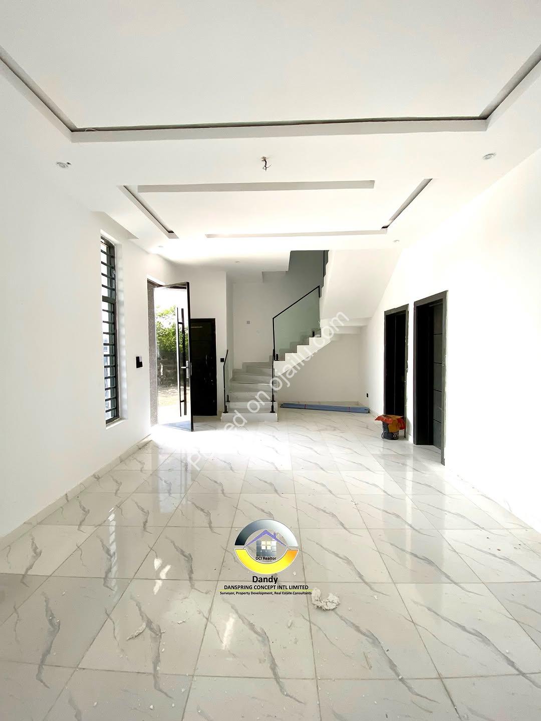Brand New 4BR Semi-Detached Duplex with BQ in Ajah