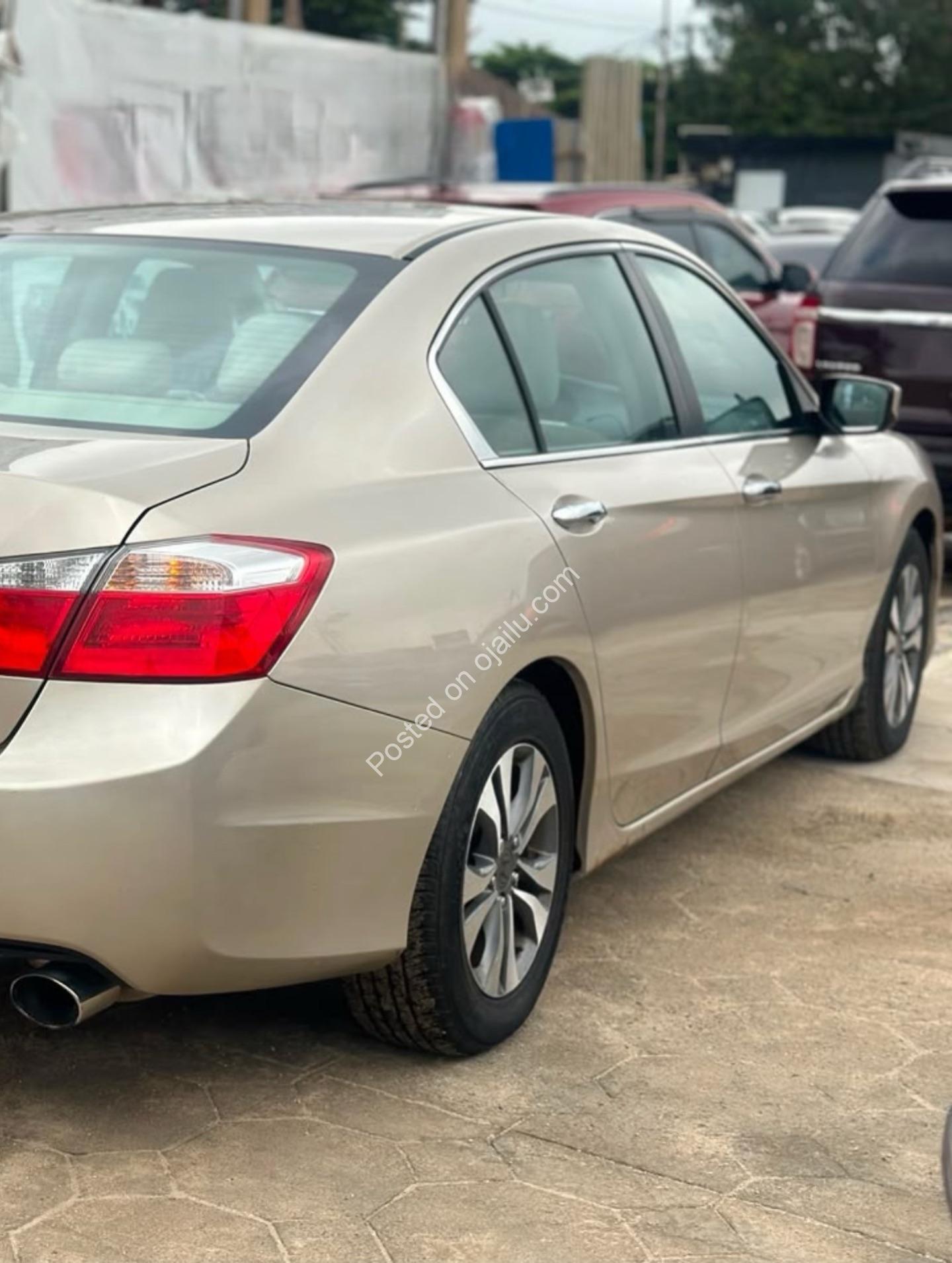 “2013 Honda Accord, Gold – Belgian Spec, ₦16M, Abuja”