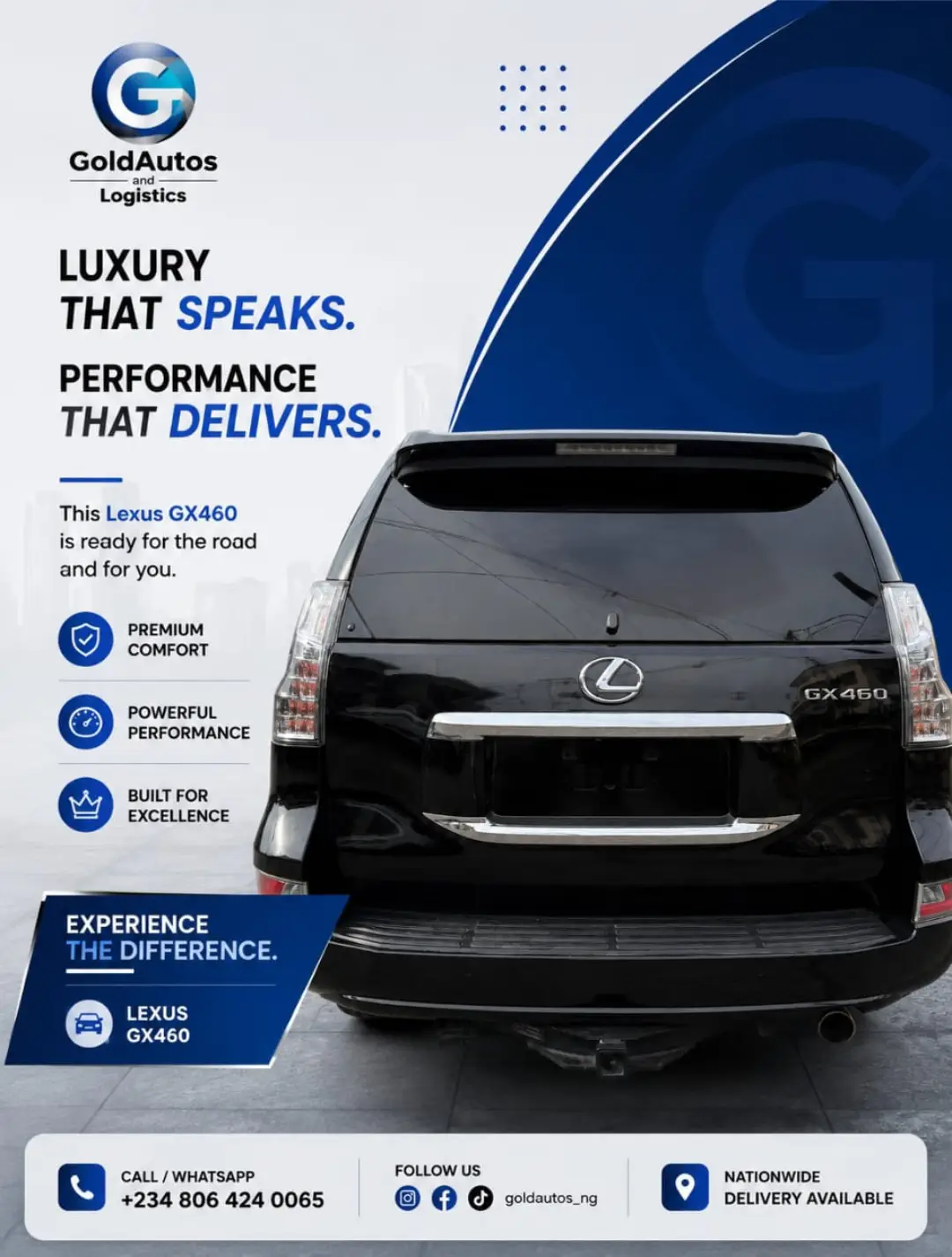 2015 Lexus GX460 Luxury | 82k Miles, Ice-Cold A/C