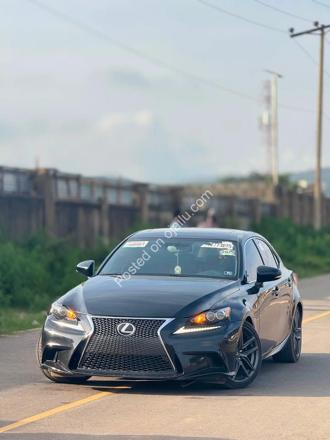 “2014 Lexus IS250 – Original Duty, Abuja’s Finest  “