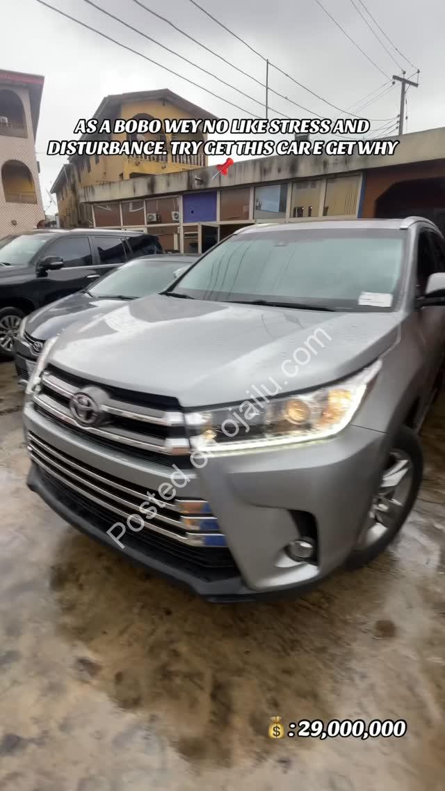 2015 Platinum Highlander: Loaded Luxury, ₦29M