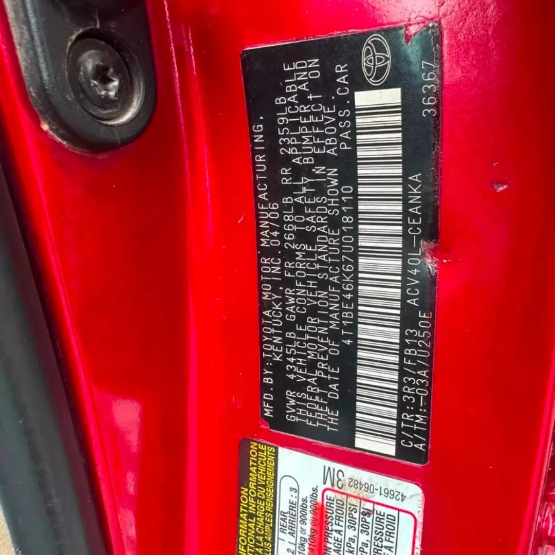 2008 Toyota Camry Sunroof: Clean & Priced to Sell