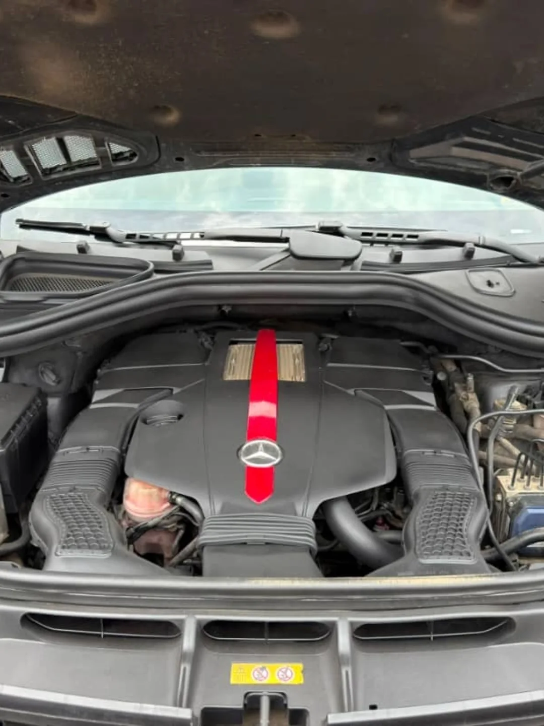AMG Luxury: Intact Engine, Ice-Cold AC