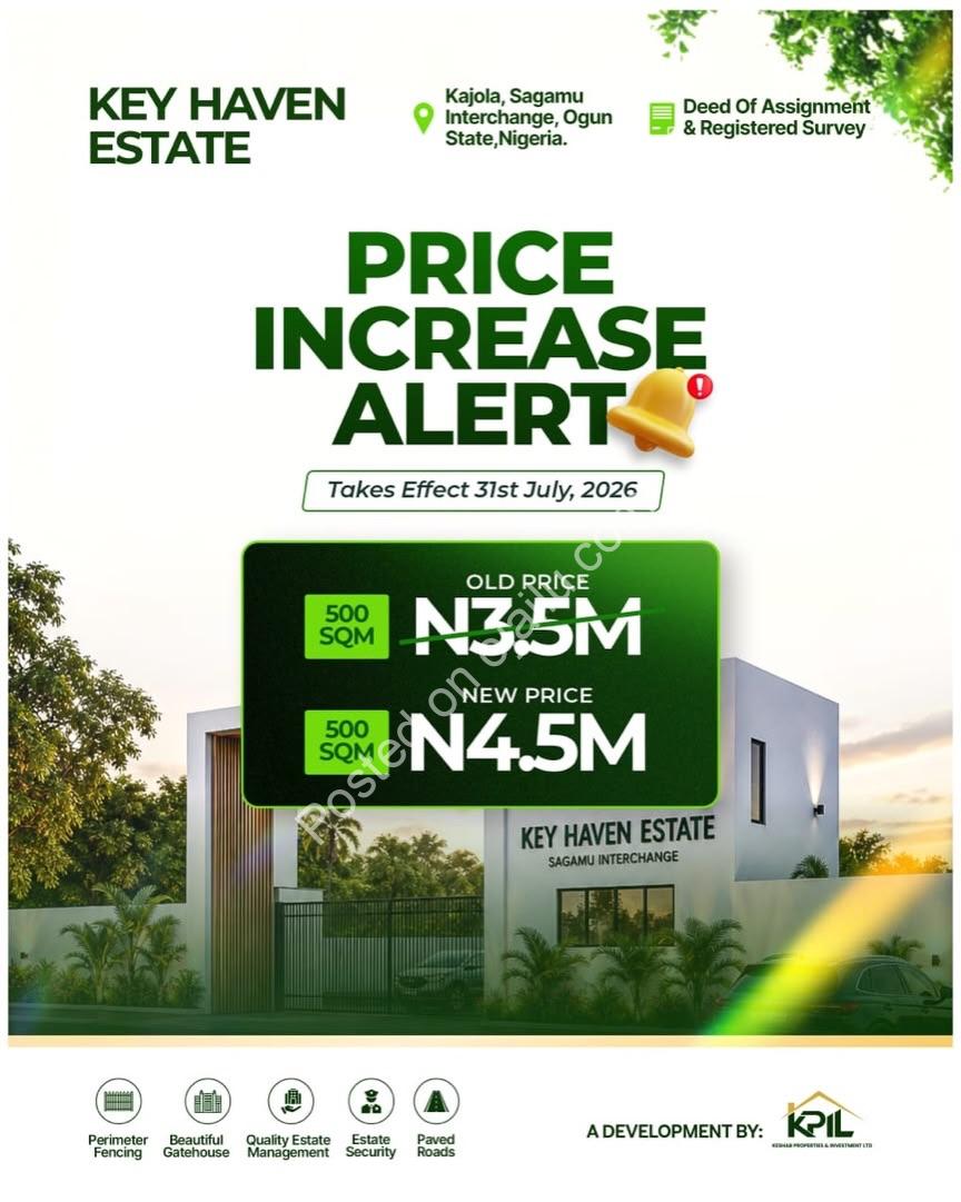 Secure Your 500sqm in Kajola from ₦3.5M