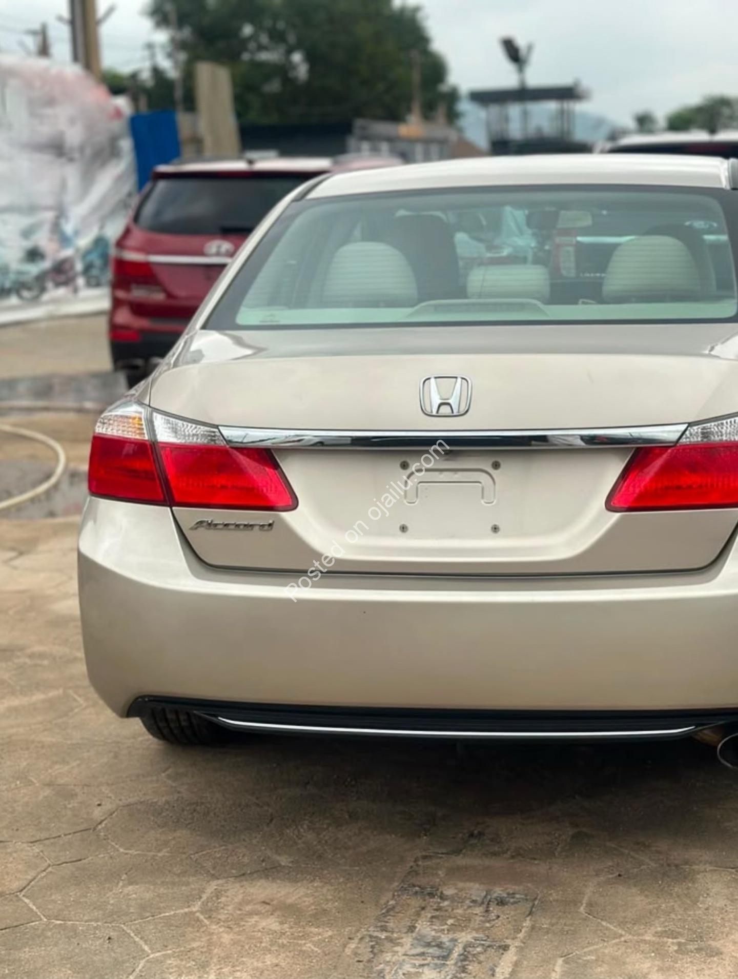 “2013 Honda Accord, Gold – Belgian Spec, ₦16M, Abuja”