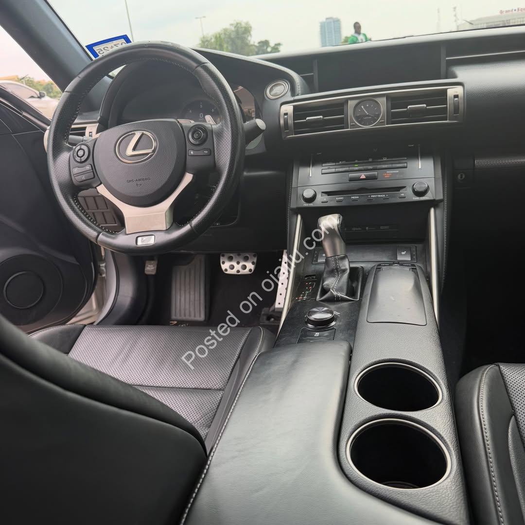 Duty-Paid 2015 Lexus IS250 F-Sport: Pristine & Loaded