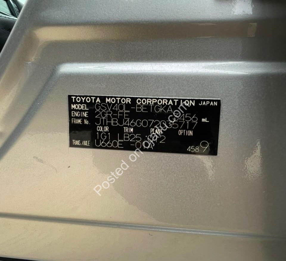 2009 Lexus ES350: Panoramic Roof, Push-Start, Premium Comfort – 8.9M Naira