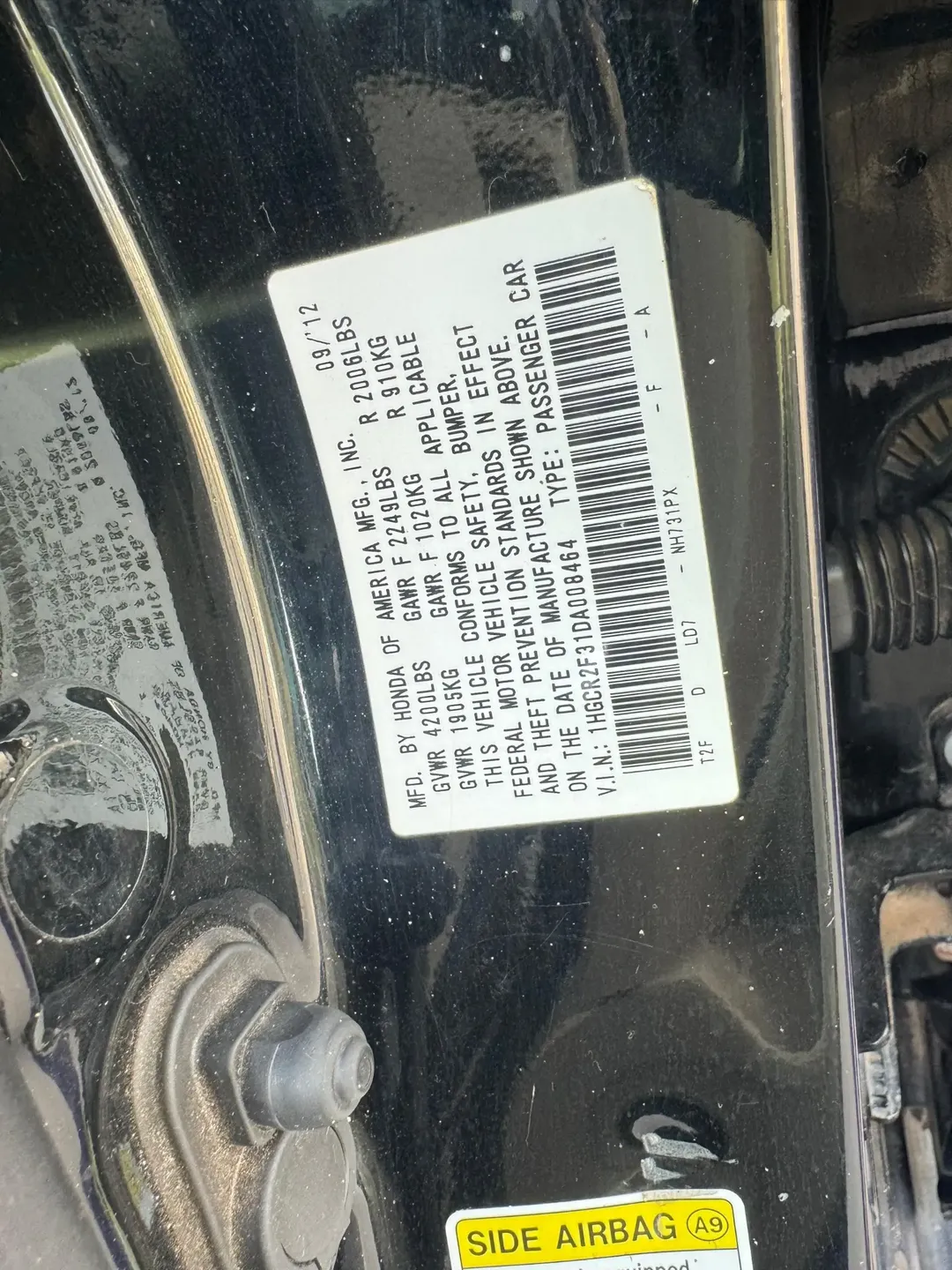 2013 Honda Accord • Low Duty • Abuja’s Finest