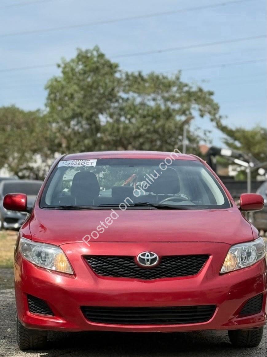 2009 Toyota Corolla CE – Clean Foreign Used, Genuine Duty, ₦8.5M