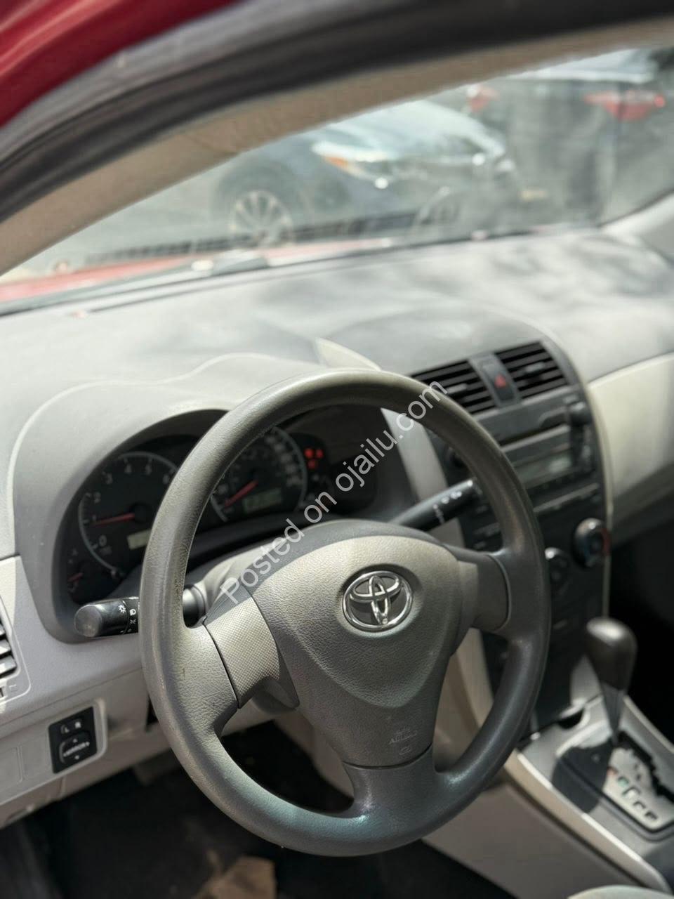 2009 Toyota Corolla CE – Clean Foreign Used, Genuine Duty, ₦8.5M