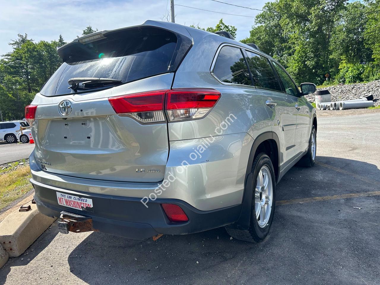 2018 Toyota Highlander LE Plus – V6, Run N’ Drive, N27M Total