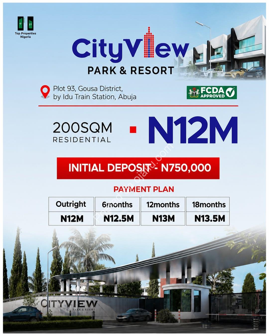 Your ₦12M CityView Plot Awaits – From ₦750k Down!