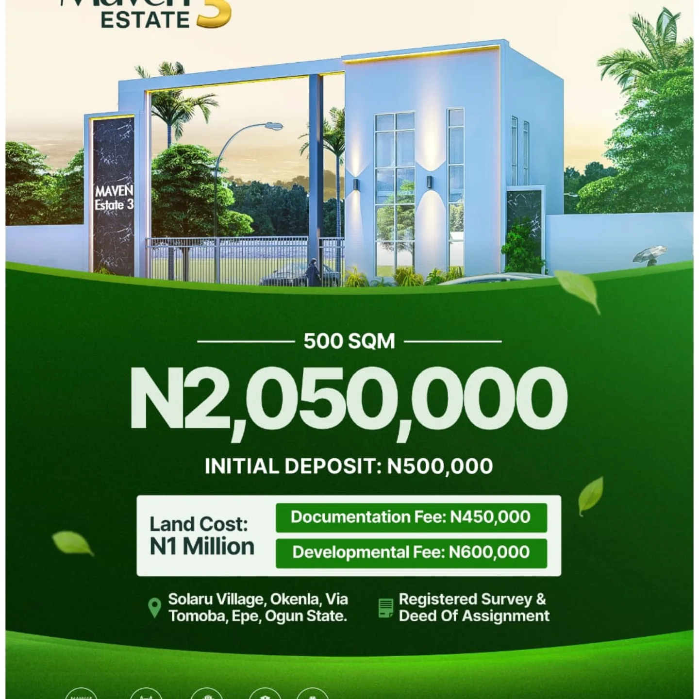 Secure 500sqm in Epe’s Fastest-Growing Estate
