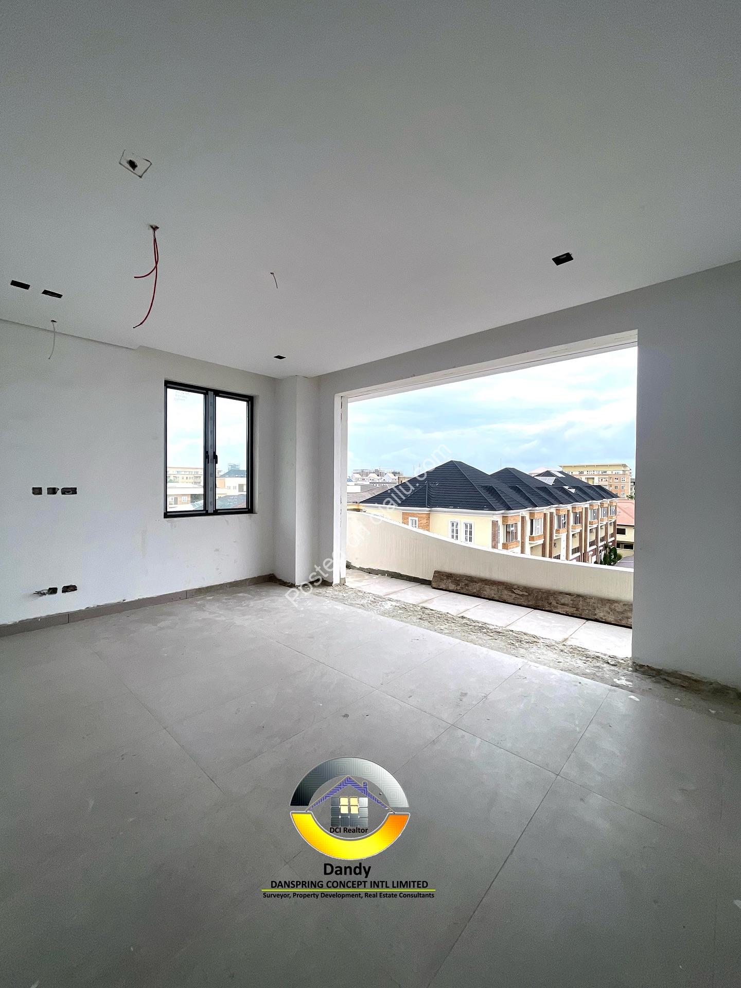 Brand New 3-Bed Oniru Apartment with BQ: N700M