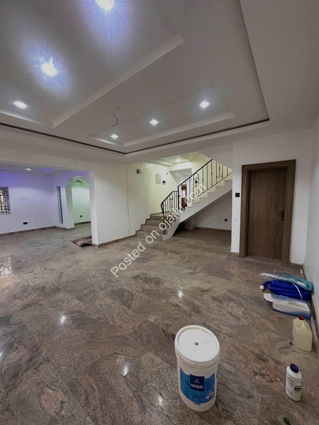 Asokoro 6-Bed Duplex: Pool, BQ & More!