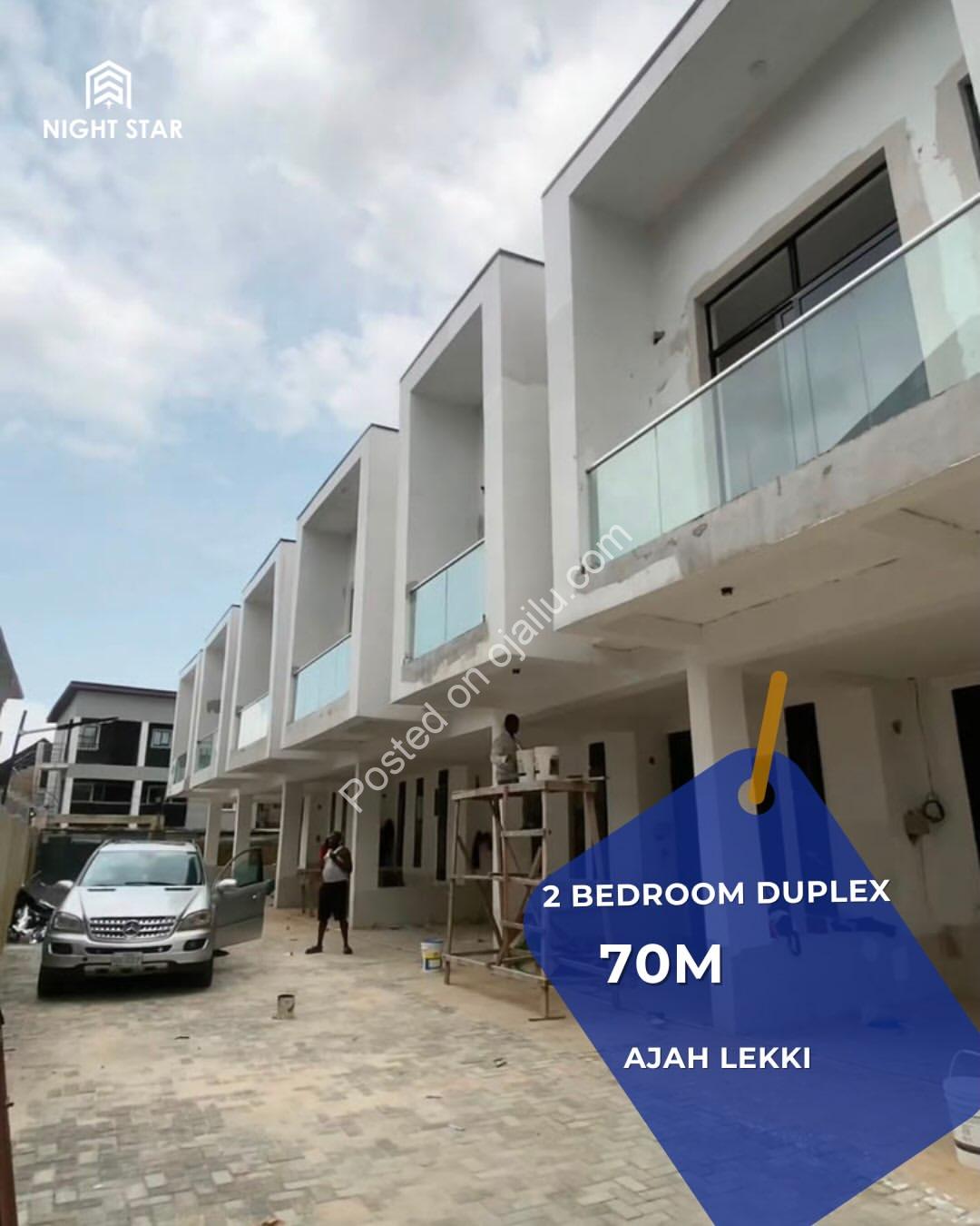 Move-In Ready Terra Duplex in Ajah: 2 & 4 Bed Options