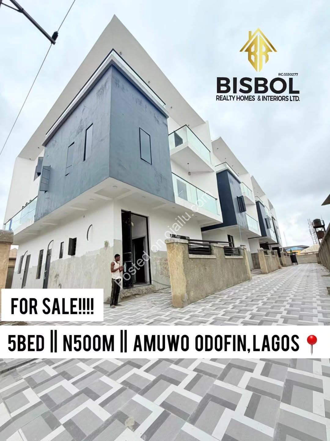 Move-In Ready 5-Bed Duplex in Amuwo Odofin