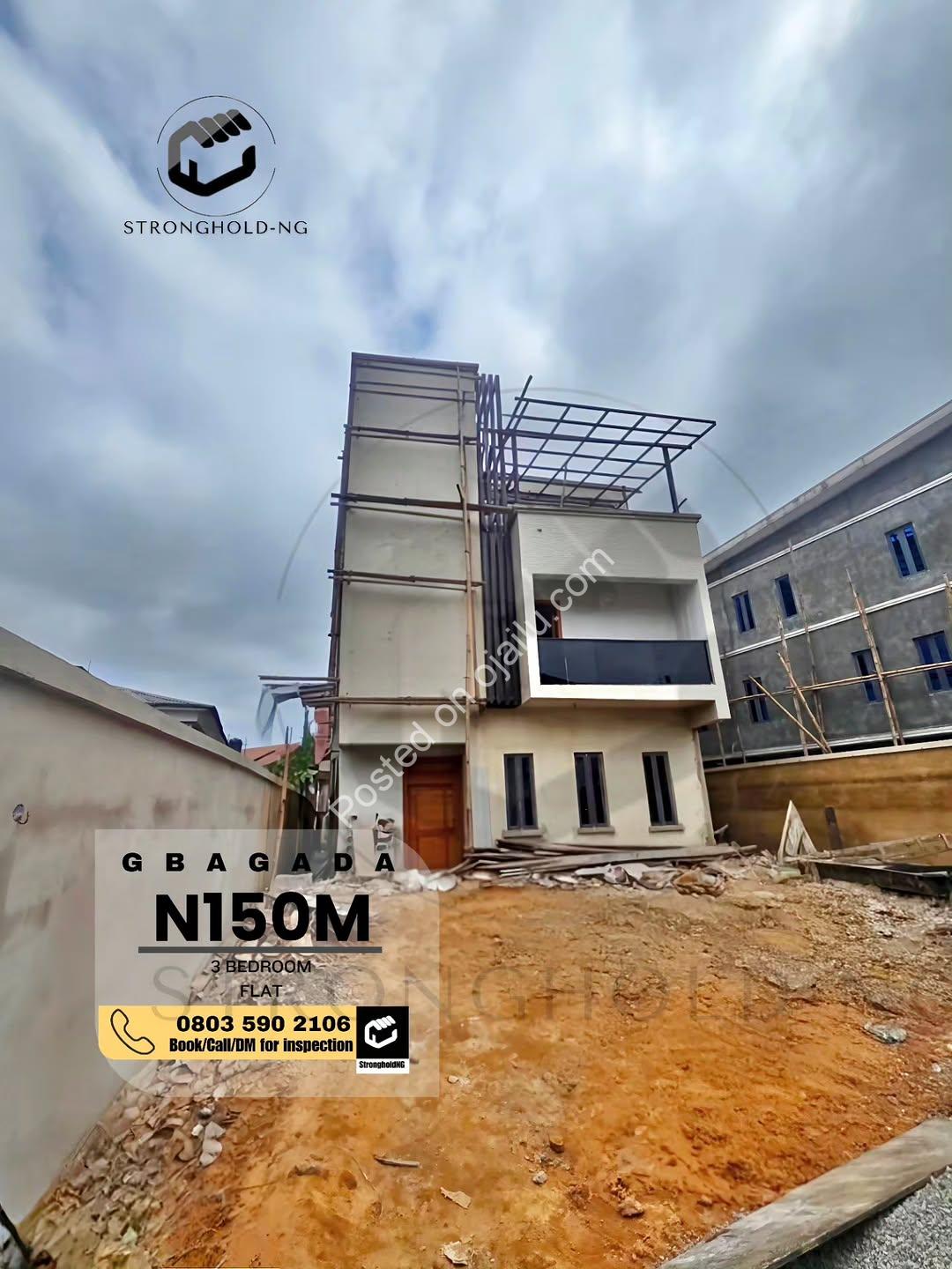 Own Gbagada’s Finest: 3 Ensuite Bedrooms, Prime Estate