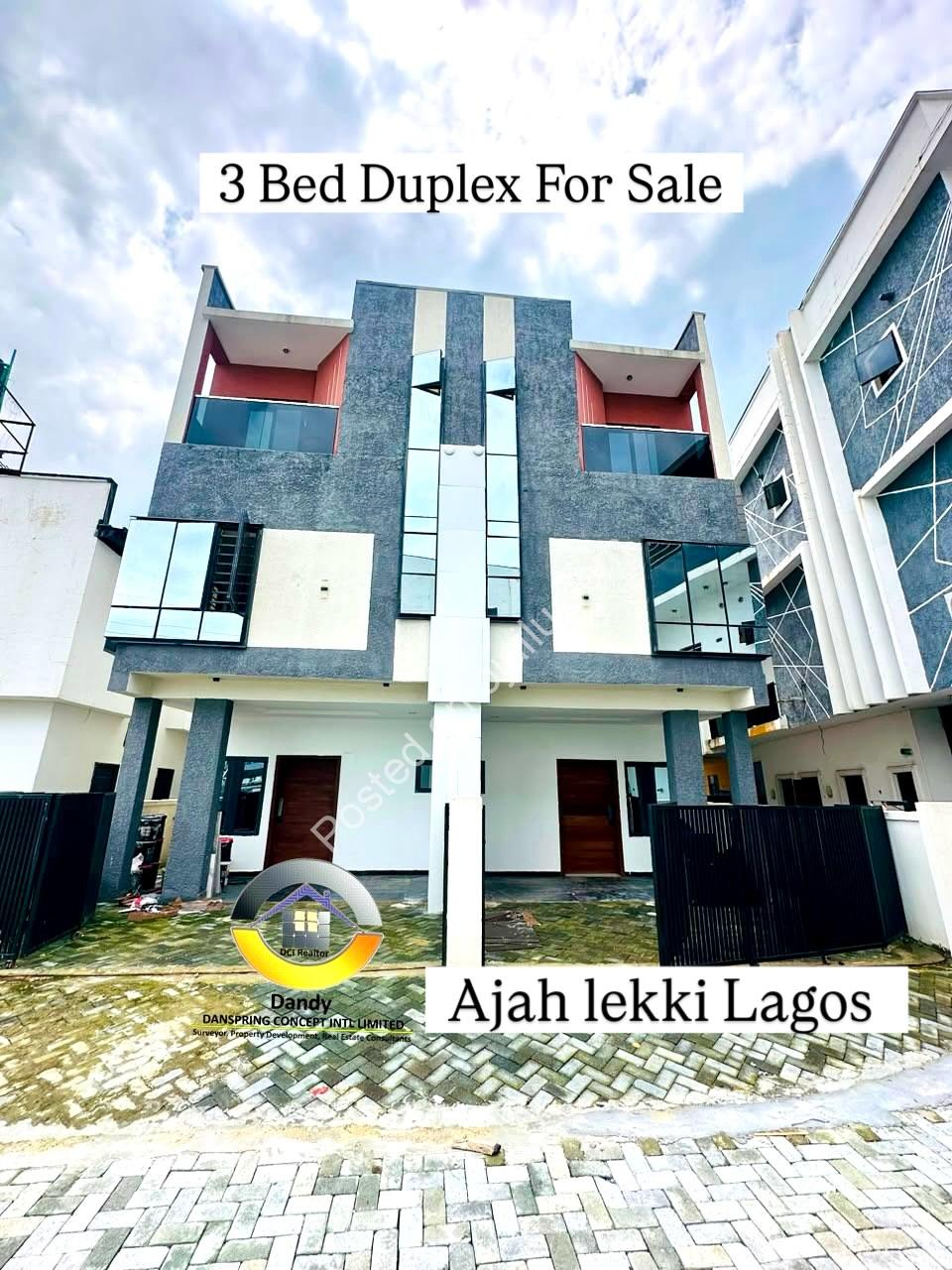 Ajah’s Finest: 3-Bed Ensuite Duplex with BQ