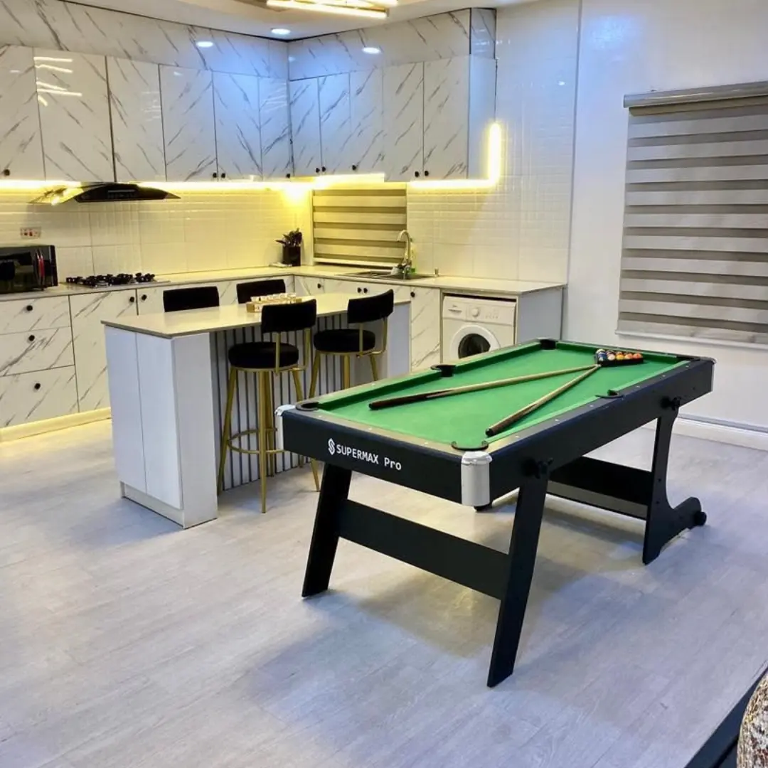 Luxury 2BR w/ PS5, Snooker & 24/7 Power – Steps from Eko Hotel