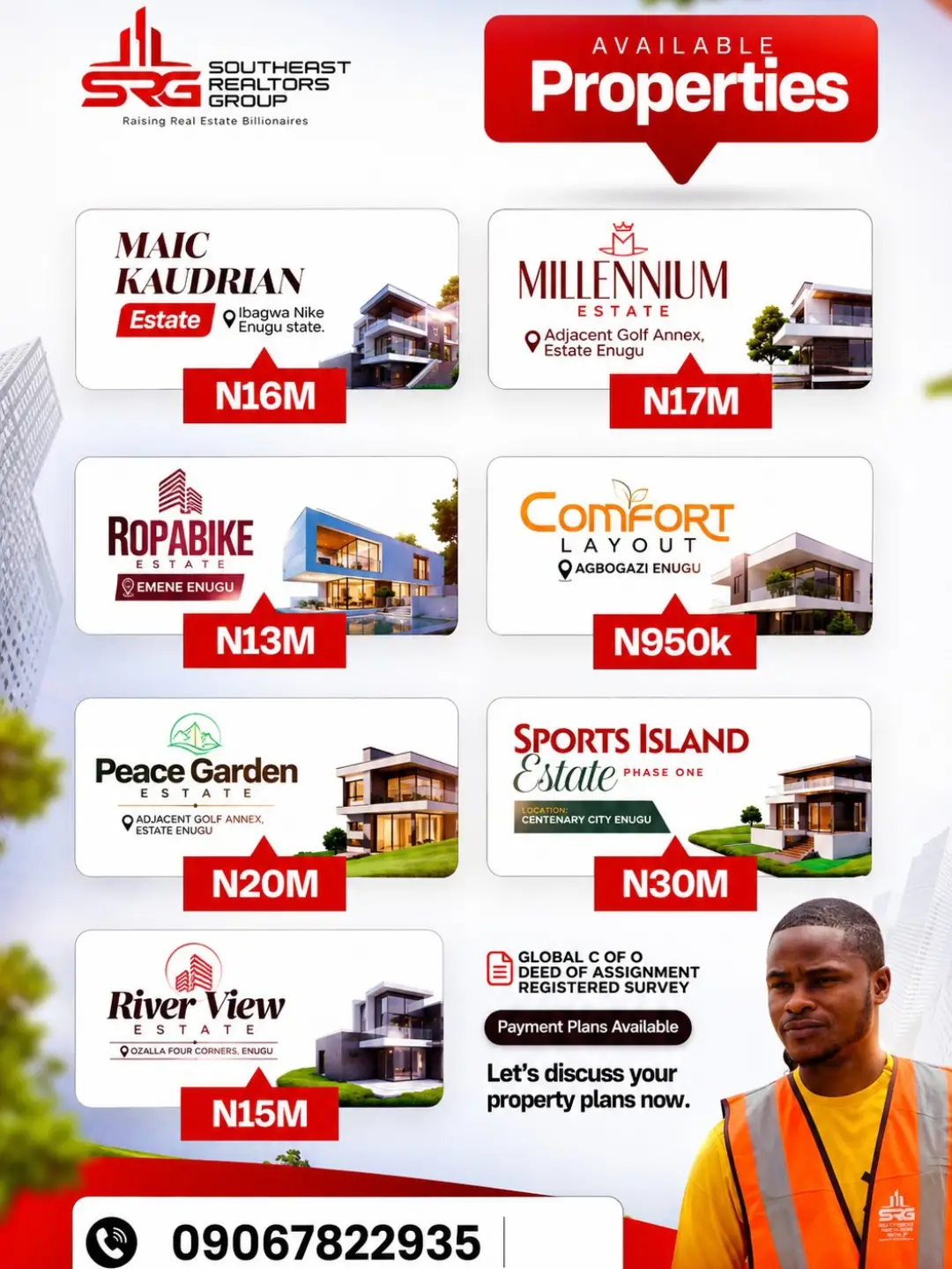 Secure Your Future: Choice Enugu Lands from ₦950k