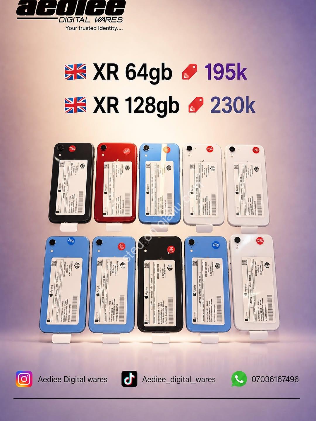 iPhone XR Deals: 64GB & 128GB – UK Used, Pristine!