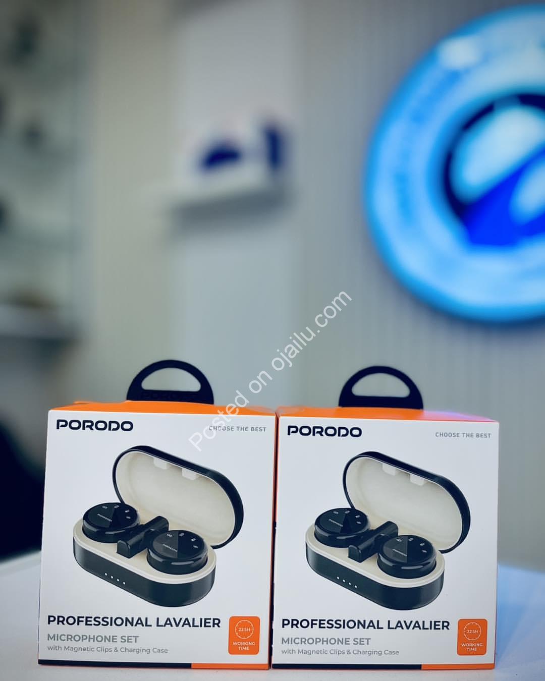 Pro Sound, Zero Hassle: Porodo Lavalier Mic!  ️