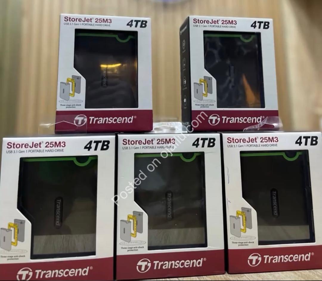 4TB Shockproof Storage Powerhouse