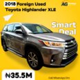 Toyota Highlander XLE, 2018 – Premium Ride, Smart Price!