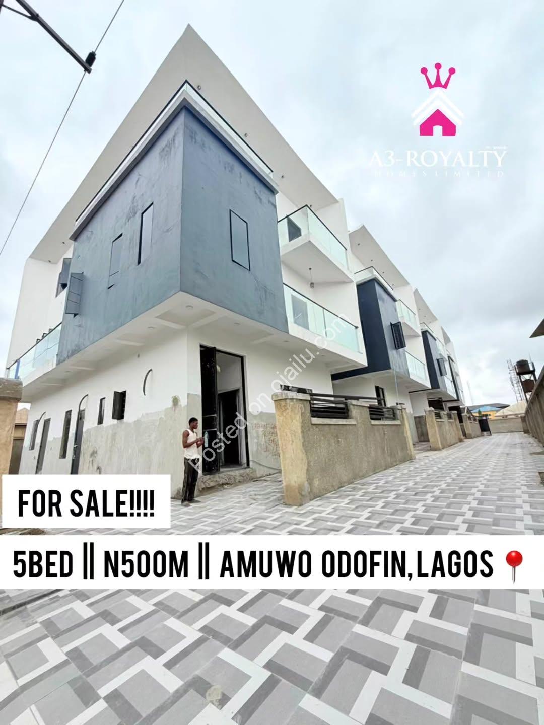 Move Into Perfection – 5BR Duplex in Amuwo Odofin