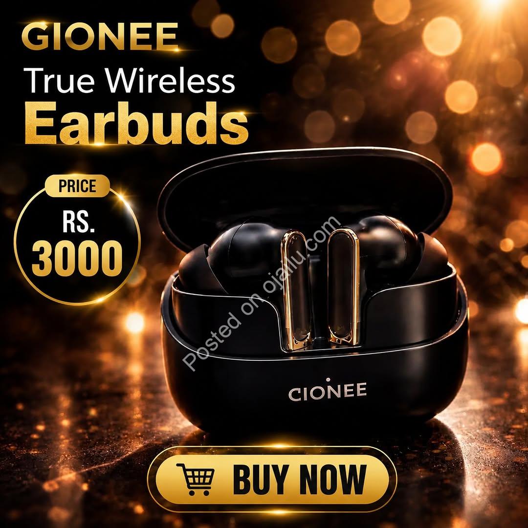 Immersive Hi-Fi Sound, Zero Noise – Gionee Earbuds!