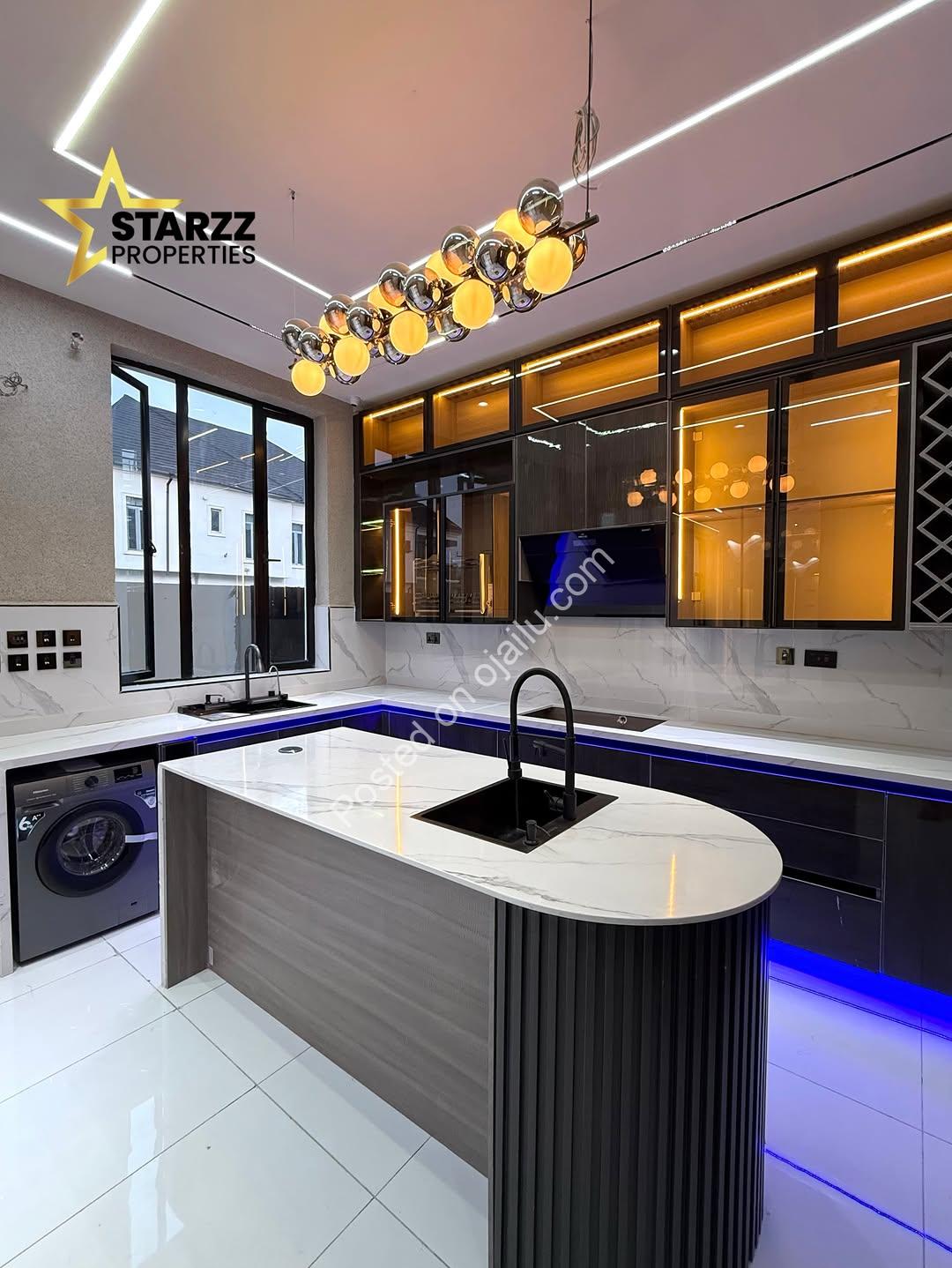 5-Bed Smart Duplex with Pool in Secure Lekki Estate
