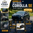 2017 Corolla SE: Moonroof & Keyless – ₦14M!