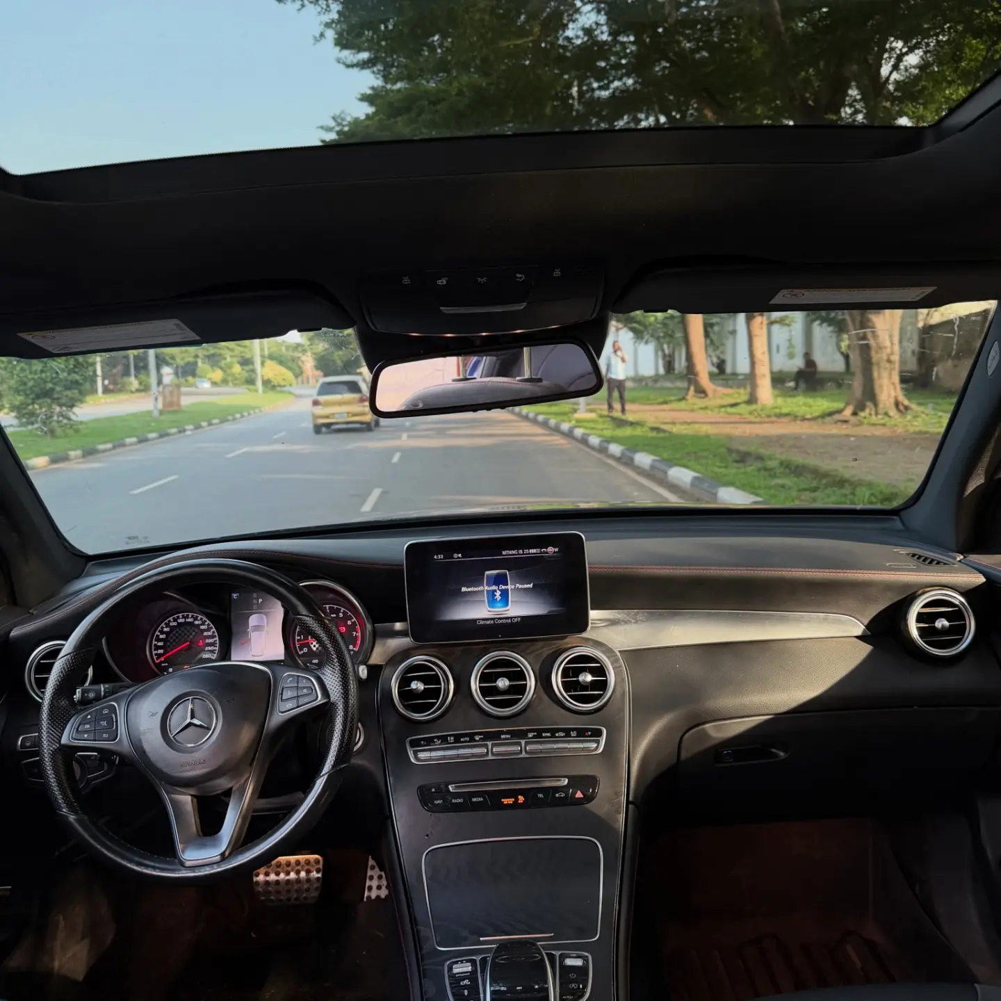 AMG Power. Pano Roof. Ready.