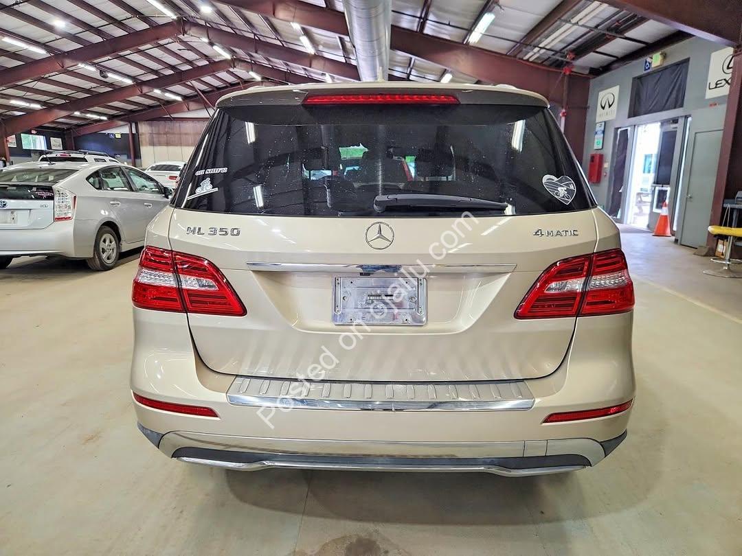 2013 Mercedes ML350 4MATIC – N16M Run N’ Drive Luxury SUV