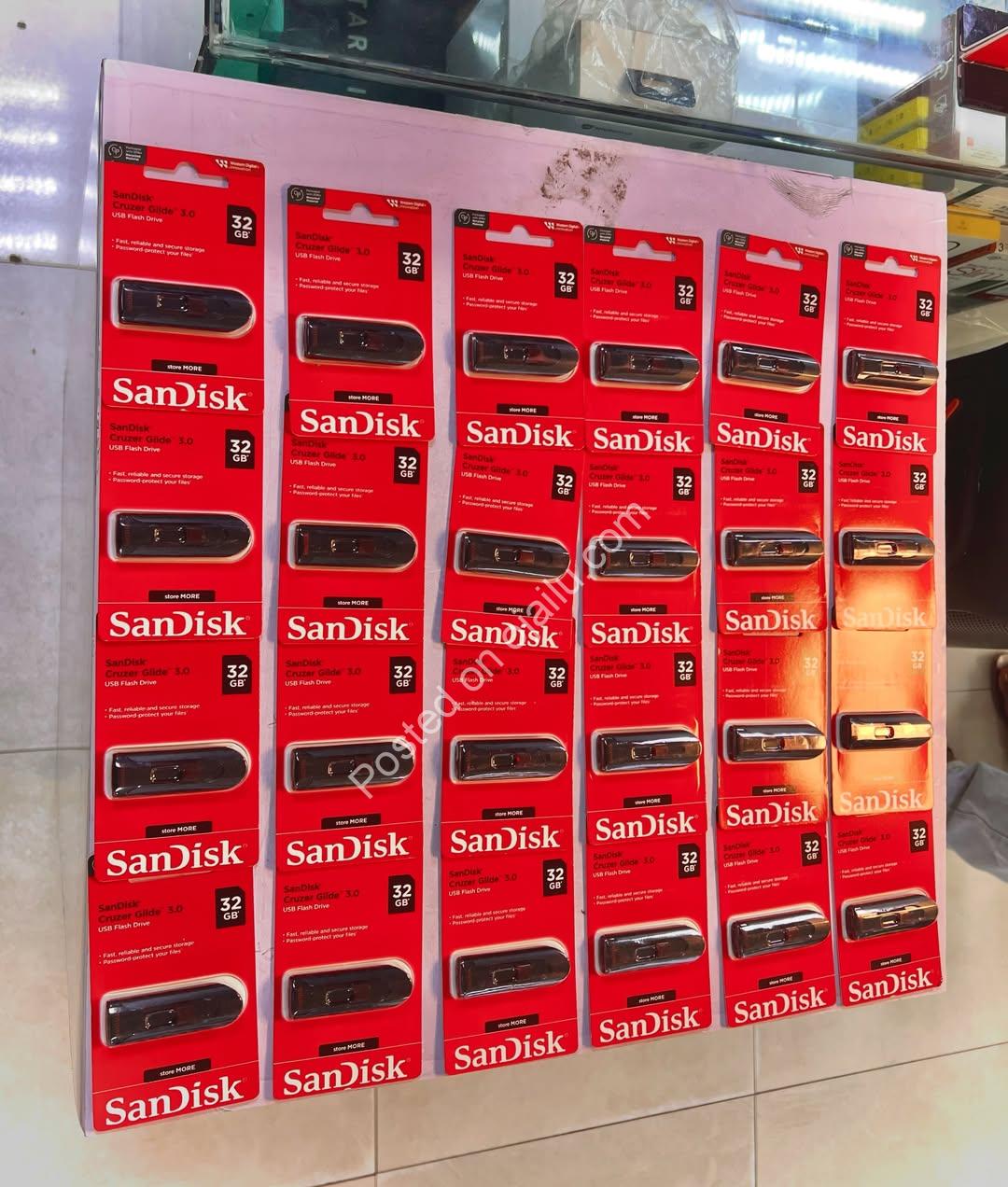 SanDisk 32GB Flash Drive – Reliable Speed, Secure Storage