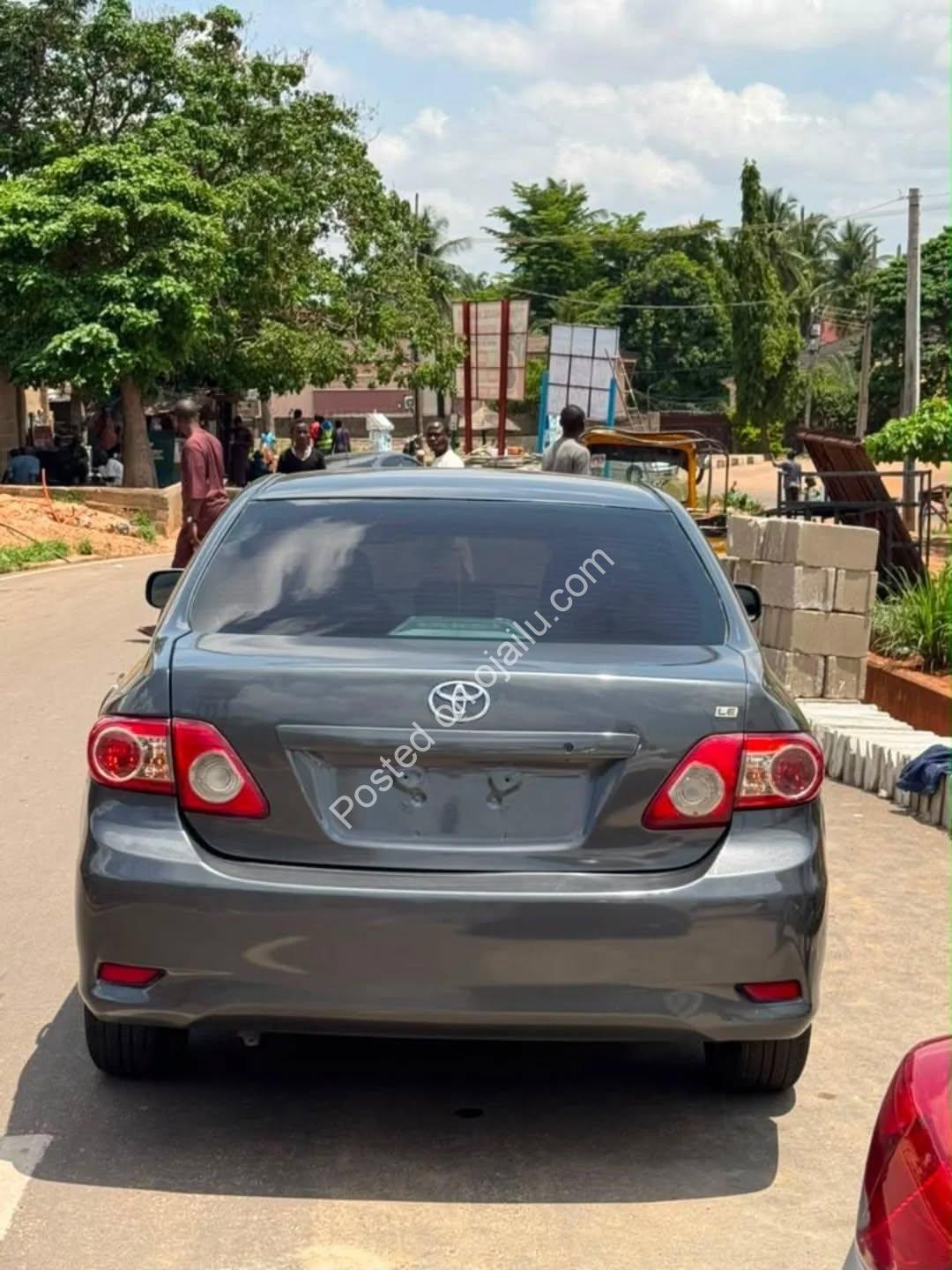 Toyota Corolla ’10: Perfect Health, ₦11M