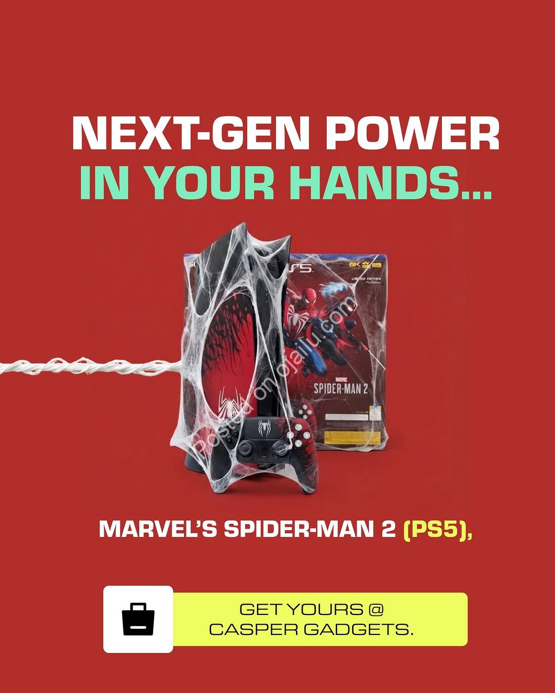 Swing Into Action: PS5 + Spider-Man 2 Bundle