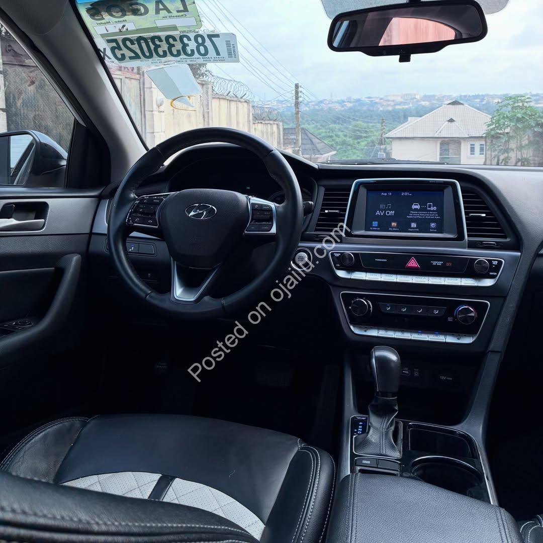 Pearl White Sonata: 89k Miles, Smart Tech!