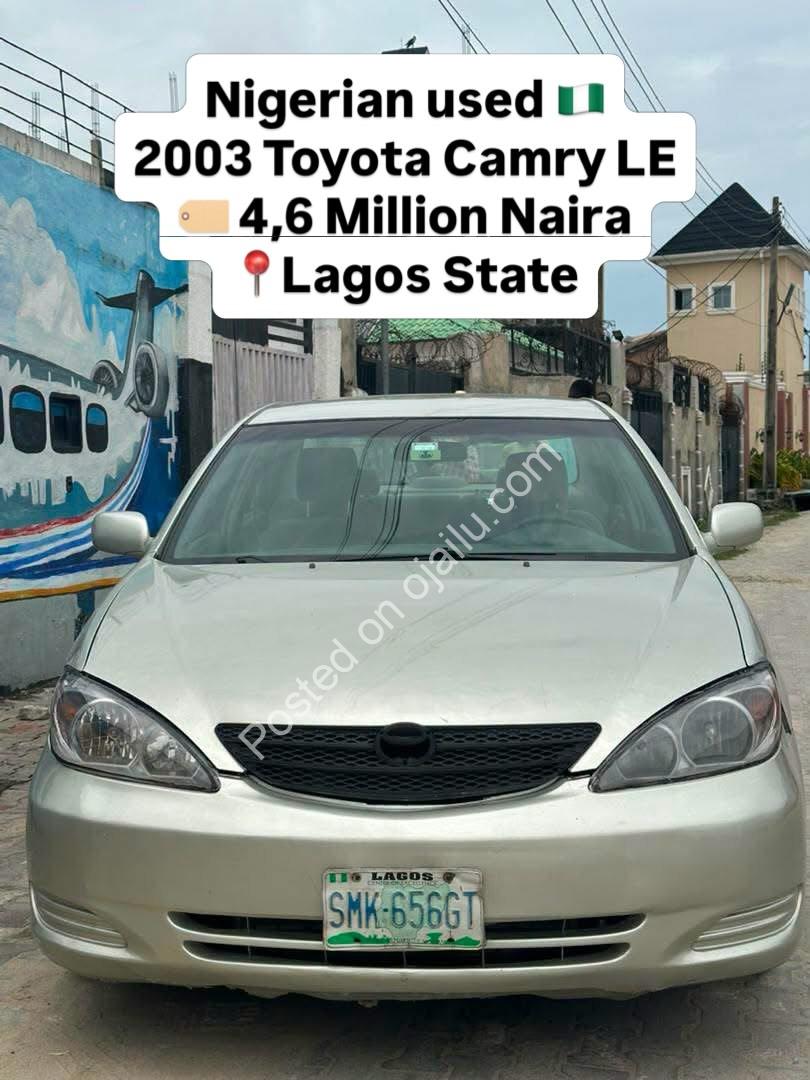 Ultra-Reliable 2003 Camry V6—Clean Lagos Ride!
