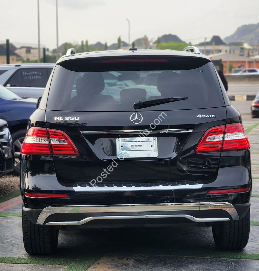 Black on Black ML 350 – Pure Luxury at ₦25M
