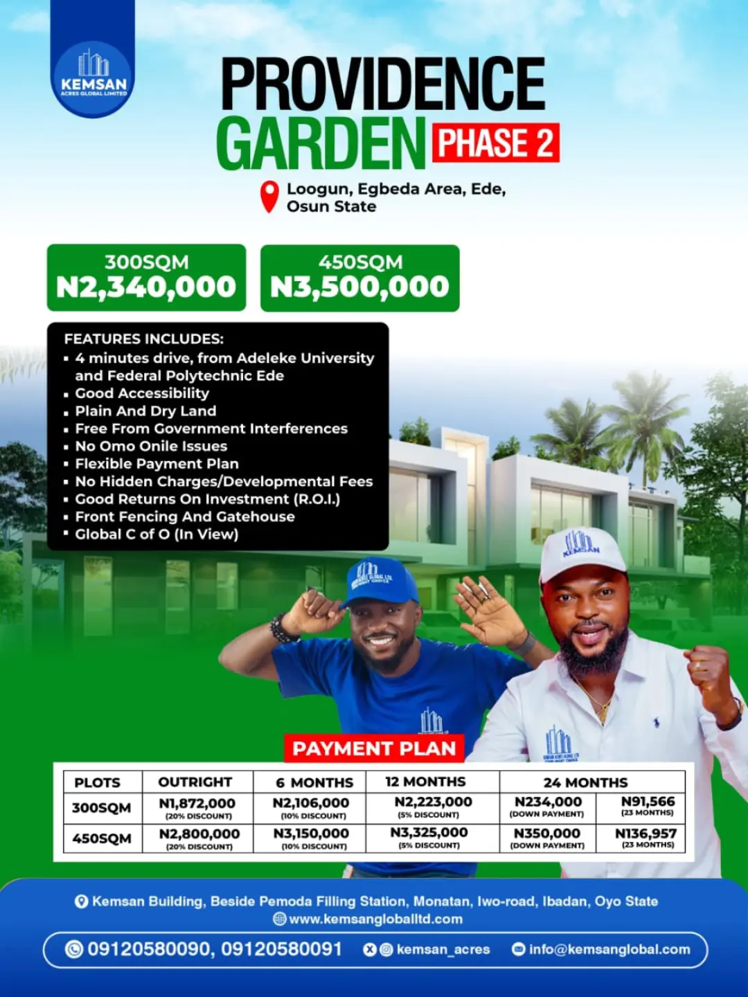 Own Land Near Adeleke University From ₦2.34M