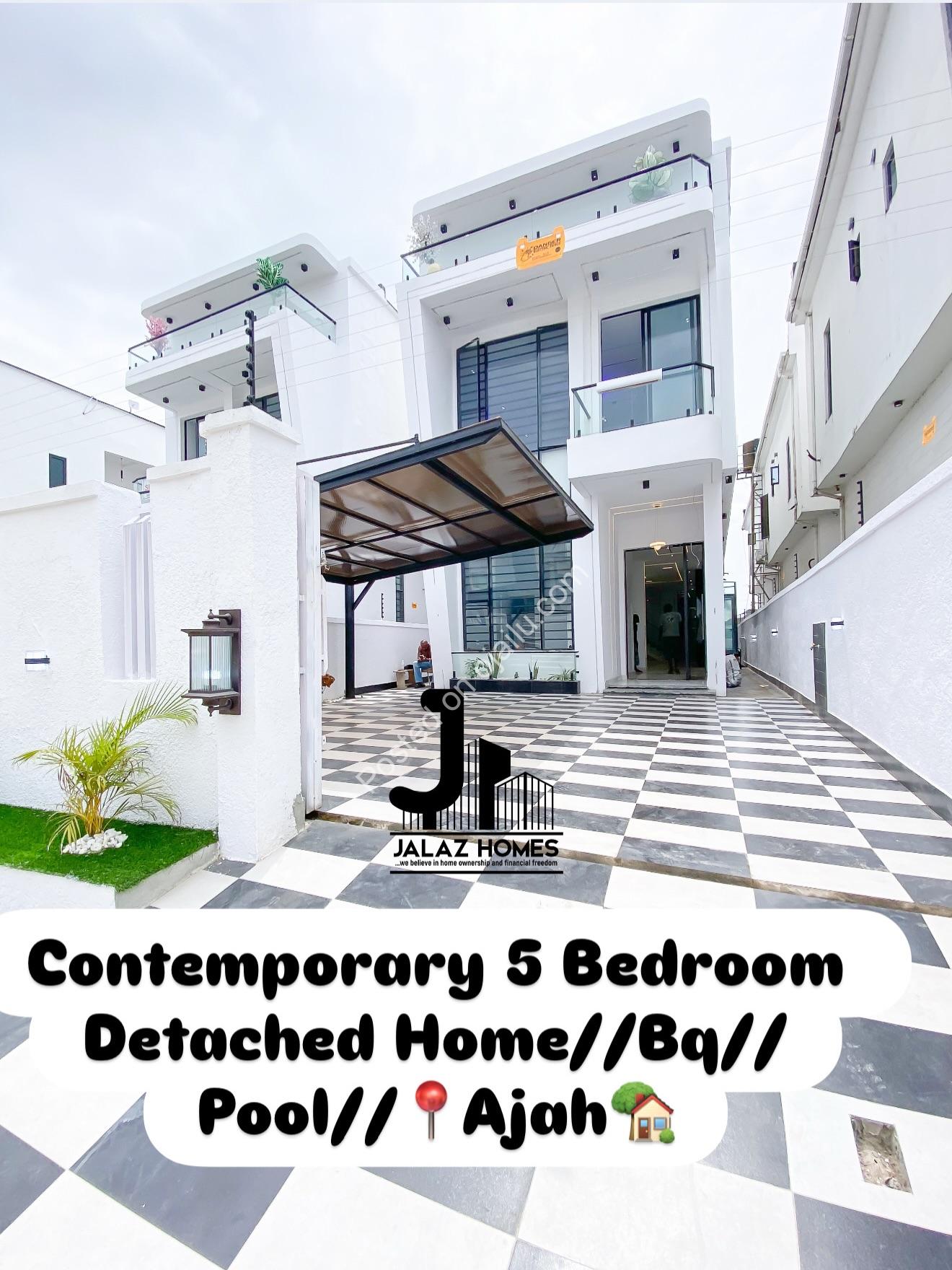 Stunning 5-Bed Duplex with Pool & Jacuzzi in Ajah