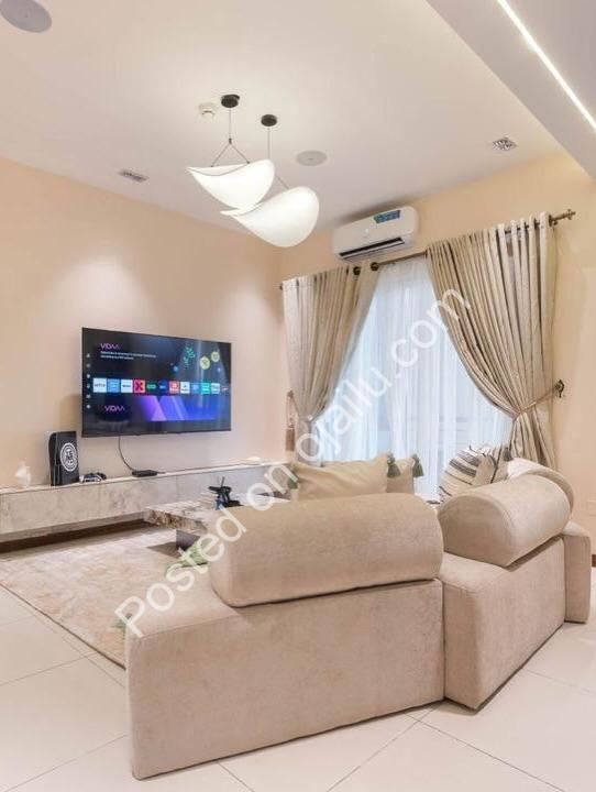 Fully Furnished 1-Bed Lekki Gem with Private Cinema & Pool