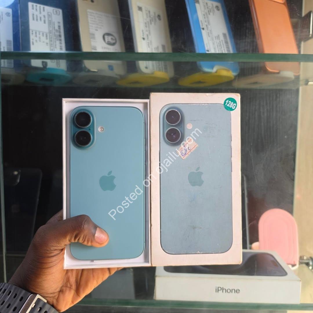 Pristine iPhone 16 128GB Teal – Open Box Steal at ₦900K