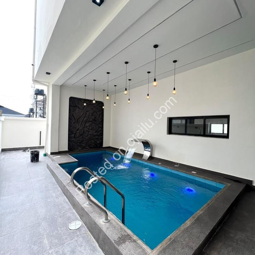 Smart Living Starts Here: 5-Bed Lekki Duplex + Cinema, Gym & Pool